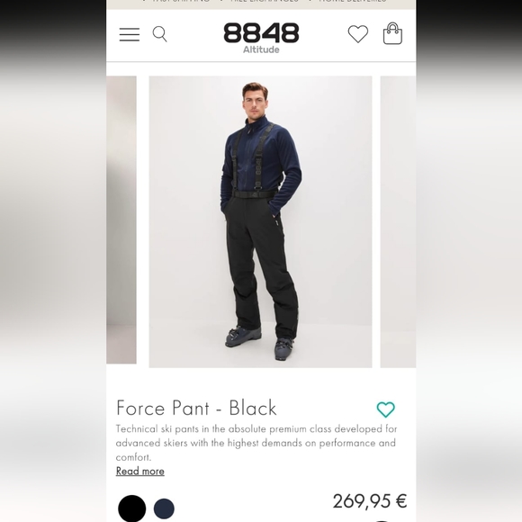 8848 Altitude Ski Pants - Picture 2 of 2